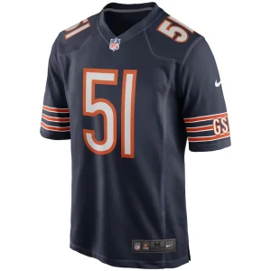 Dick butkus chicago bears nike game retired player jersey Navy M