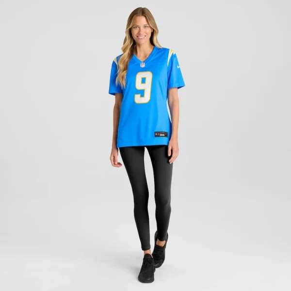 Dj chark jr. los angeles chargers nike womens game jersey Powder blue XL
