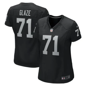 Dj glaze las vegas raiders nike womens game jersey Black