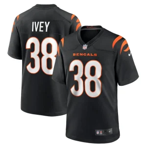Dj ivey cincinnati bengals nike team game jersey Black
