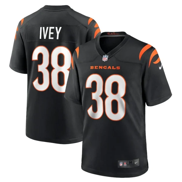 Dj ivey cincinnati bengals nike team game jersey Black