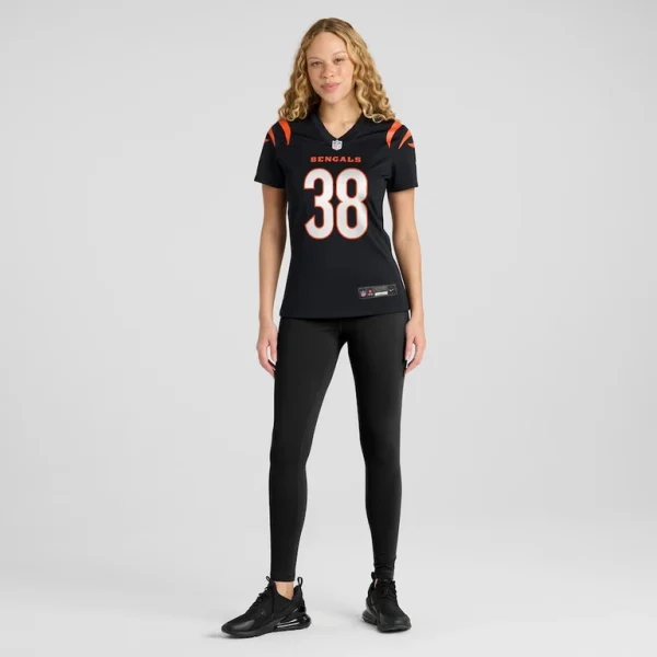 Dj ivey cincinnati bengals nike womens team game jersey Black XL
