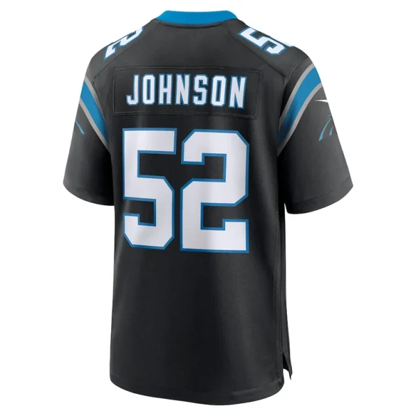 Dj johnson carolina panthers nike game jersey Black L