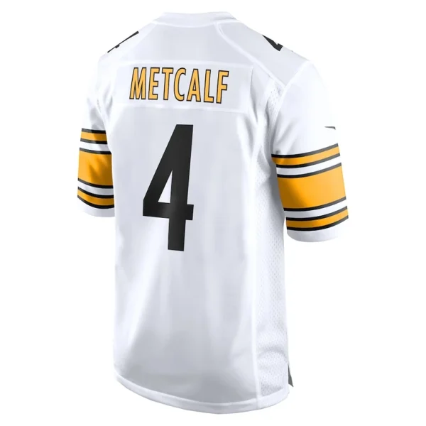Dk metcalf pittsburgh steelers nike game player jersey White L
