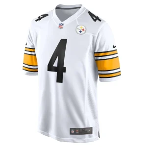 Dk metcalf pittsburgh steelers nike game player jersey White M