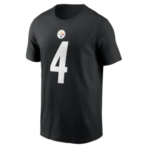 Dk metcalf pittsburgh steelers nike name number t shirt Black M