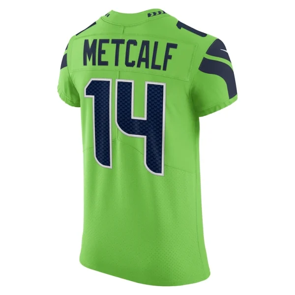 Dk metcalf seattle seahawks nike alternate vapor elite player jersey Neon green 48
