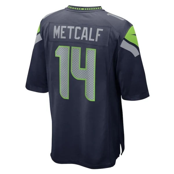 Dk metcalf seattle seahawks nike game jersey College navy L
