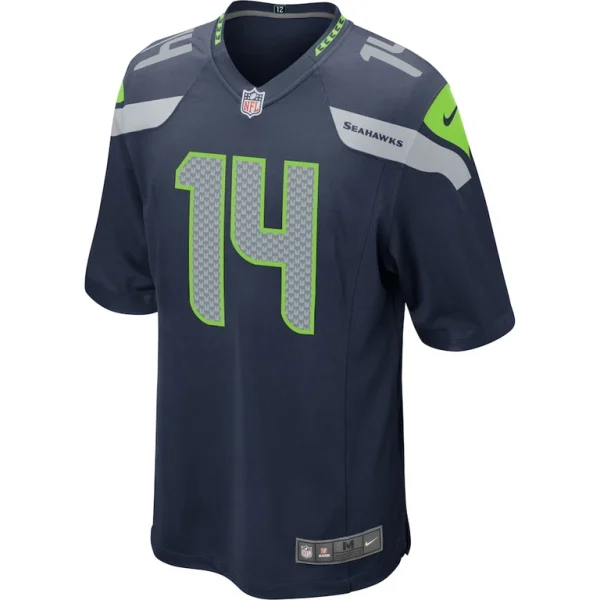 Dk metcalf seattle seahawks nike game jersey College navy M