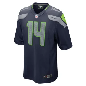 Dk metcalf seattle seahawks nike game jersey College navy M