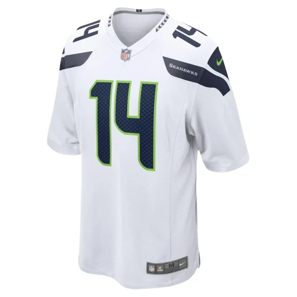 Dk metcalf seattle seahawks nike game jersey White M