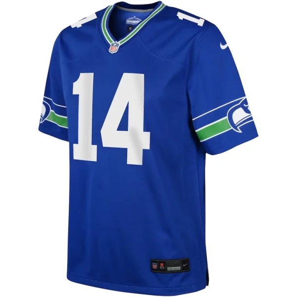 Dk metcalf seattle seahawks nike preschool game jersey Royal 56