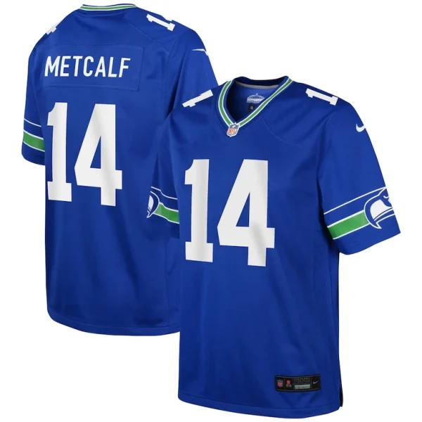 Dk metcalf seattle seahawks nike preschool game jersey Royal