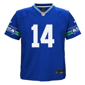 Dk metcalf seattle seahawks nike toddler game jersey Royal 3T