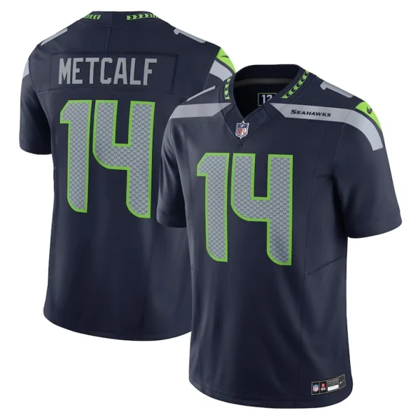 Dk metcalf seattle seahawks nike vapor f.u.s.e. limited jersey Navy