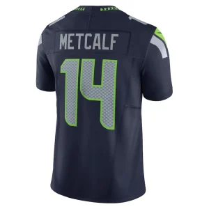 Dk metcalf seattle seahawks nike vapor f.u.s.e. limited jersey Navy L