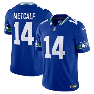 Dk metcalf seattle seahawks nike vapor f.u.s.e. limited jersey Royal