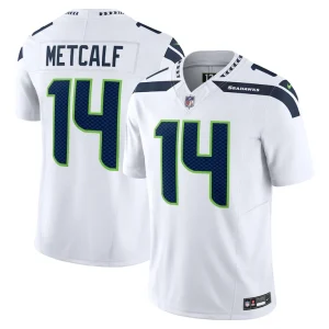 Dk metcalf seattle seahawks nike vapor f.u.s.e. limited jersey White