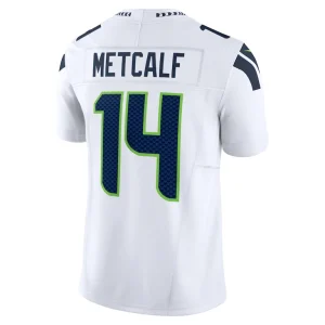 Dk metcalf seattle seahawks nike vapor f.u.s.e. limited jersey White L