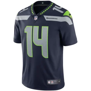 Dk metcalf seattle seahawks nike vapor limited jersey College navy M