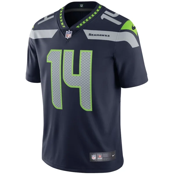Dk metcalf seattle seahawks nike vapor limited jersey College navy M