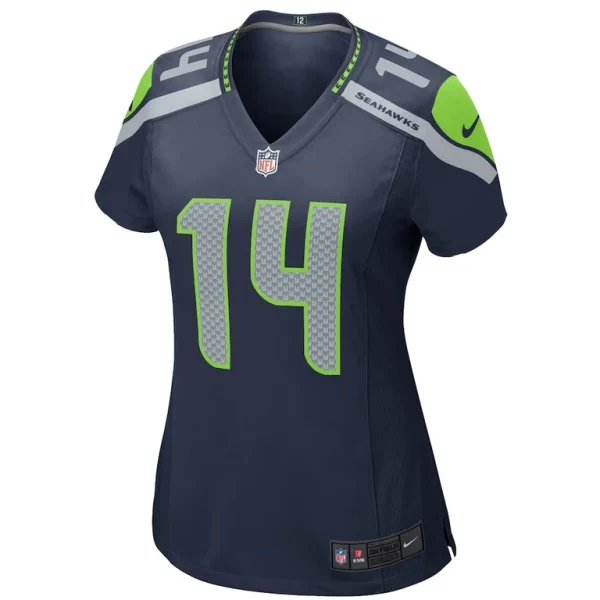 Dk metcalf seattle seahawks nike womens game player jersey College navy M