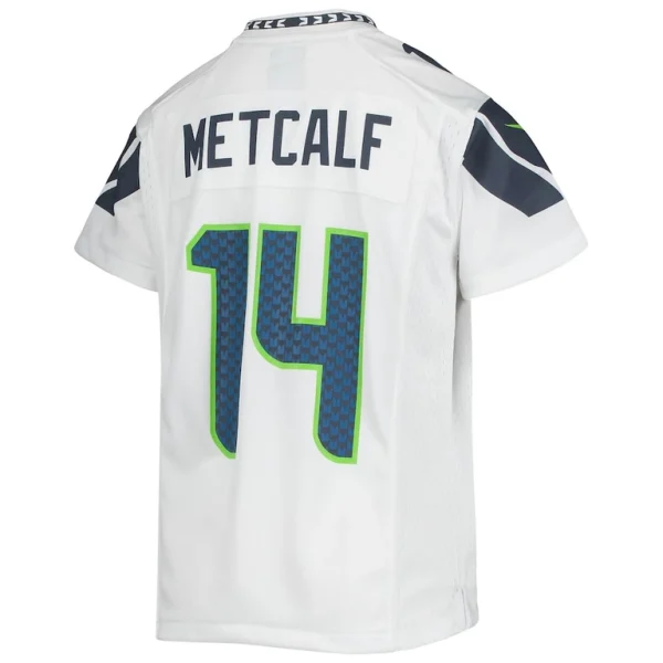 Dk metcalf seattle seahawks nike youth game jersey White Yth L