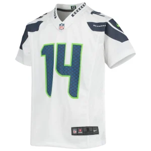 Dk metcalf seattle seahawks nike youth game jersey White Yth M