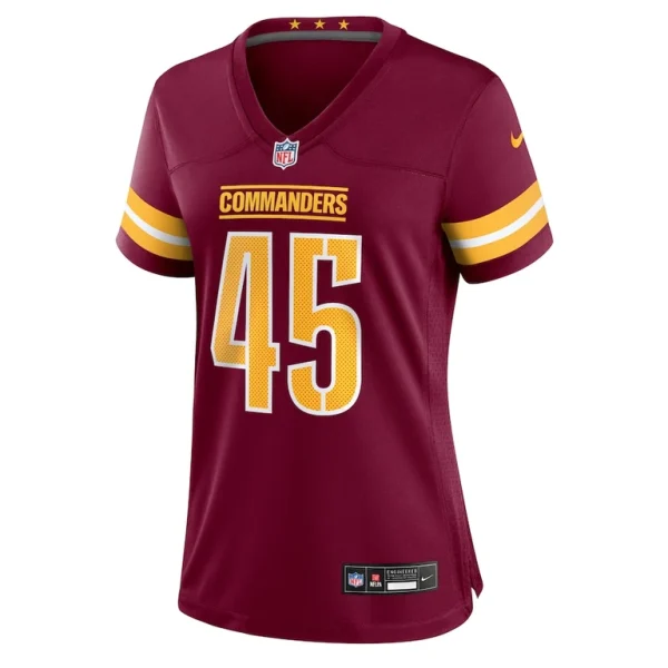 Dominique hampton washington commanders nike womens game jersey Burgundy M