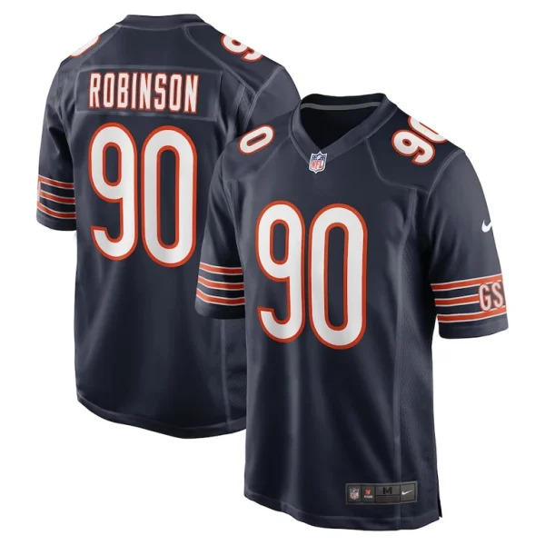 Dominique robinson chicago bears nike game jersey Navy