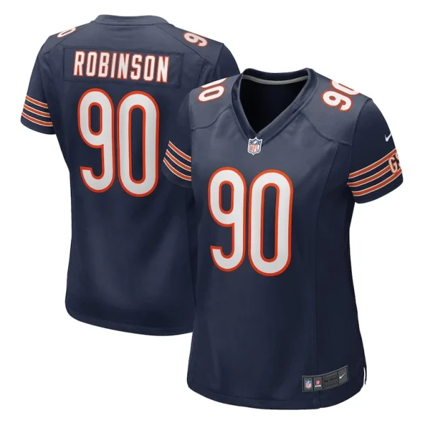 Dominique robinson chicago bears nike womens game jersey Navy
