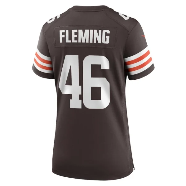 Don fleming cleveland browns nike womens retired player jersey Brown L