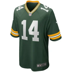 Don hutson green bay packers nike game retired player jersey Green M