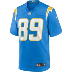 Donald parham jr. los angeles chargers nike game jersey Powder blue M