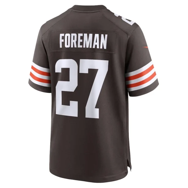 Donta foreman cleveland browns nike team game jersey Brown L
