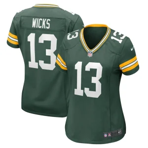 Dontayvion wicks green bay packers nike womens game jersey Green