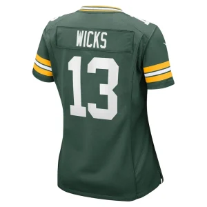 Dontayvion wicks green bay packers nike womens game jersey Green L