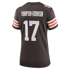 Dorian thompson robinson cleveland browns nike womens team game jersey Brown L