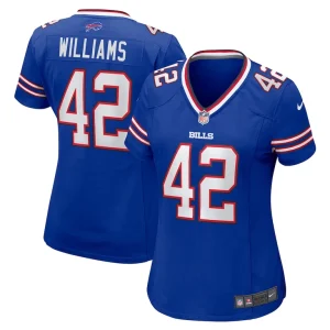 Dorian williams buffalo bills nike womens home game jersey Royal