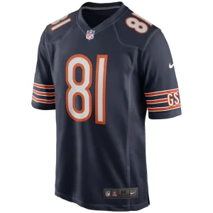 Doug atkins chicago bears nike game retired player jersey Navy M