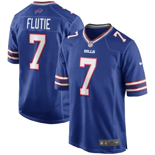 Doug flutie buffalo bills nike game retired player jersey Royal