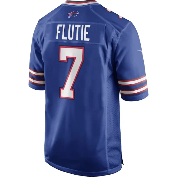 Doug flutie buffalo bills nike game retired player jersey Royal L