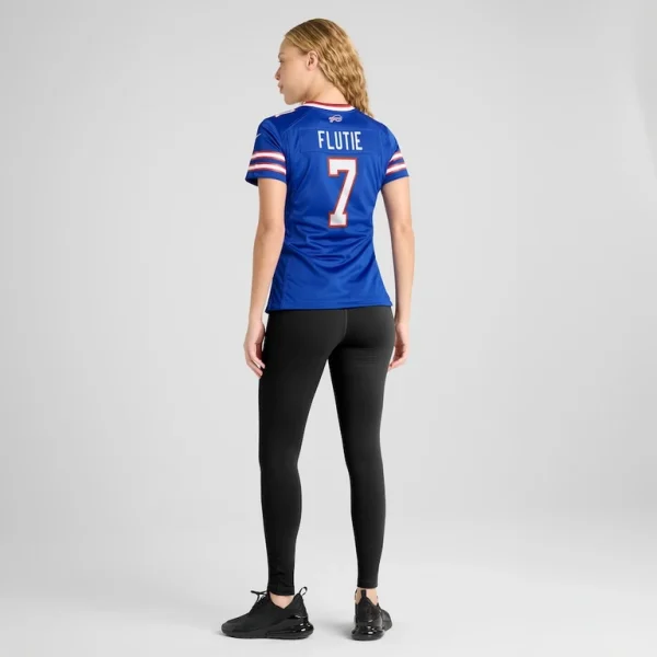 Doug flutie buffalo bills nike womens game retired player jersey Royal 2XL