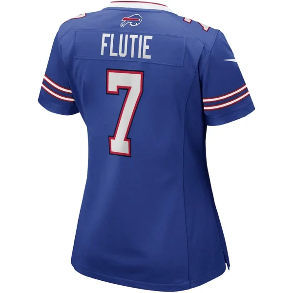 Doug flutie buffalo bills nike womens game retired player jersey Royal L