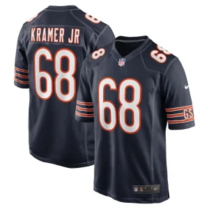 Doug kramer jr. chicago bears nike game jersey Navy