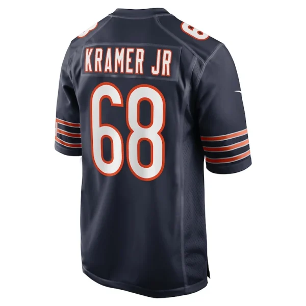 Doug kramer jr. chicago bears nike game jersey Navy L