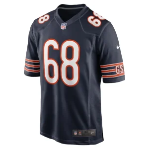 Doug kramer jr. chicago bears nike game jersey Navy M
