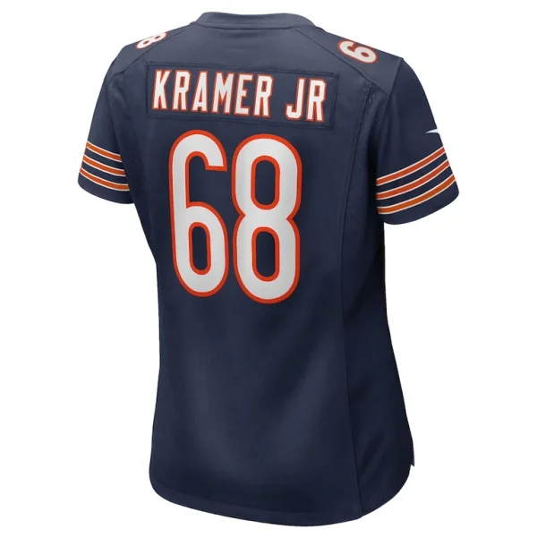 Doug kramer jr. chicago bears nike womens game jersey Navy L