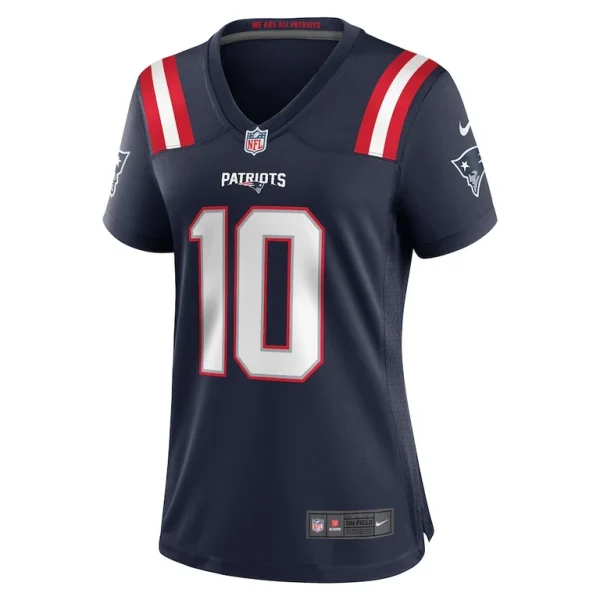 Drake maye new england patriots nike womens player game jersey Navy M
