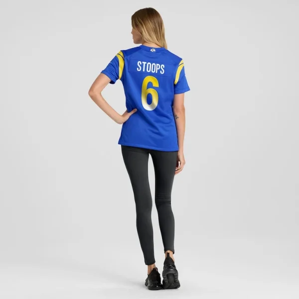 Drake stoops los angeles rams nike womens game jersey Royal 2XL